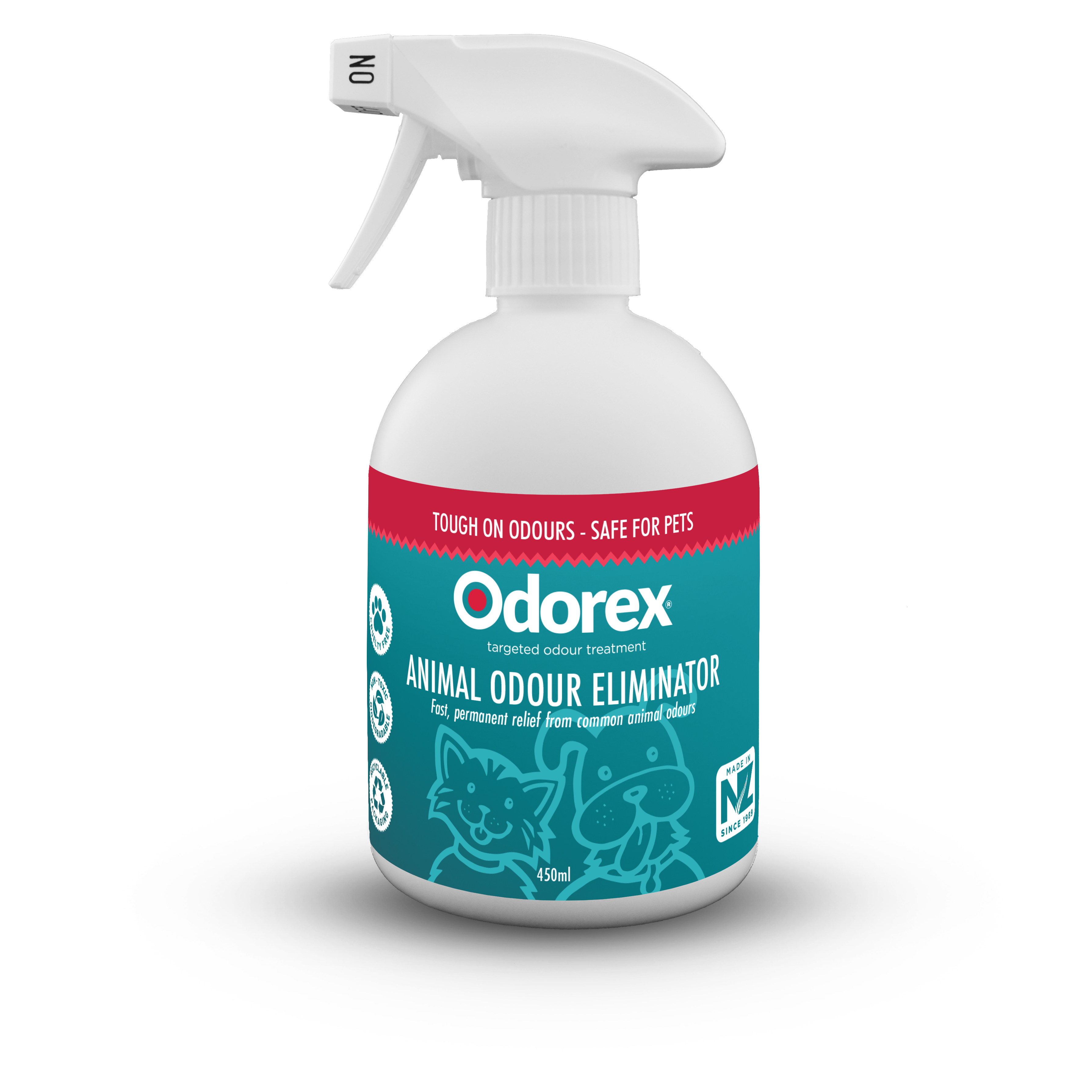 Odorex Animal Odour Eliminator - Safe Pet Odour Neutraliser Spray