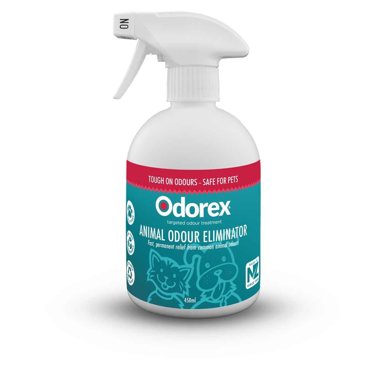 Odorex Animal Odour Eliminator - Safe Pet Odour Neutraliser Spray