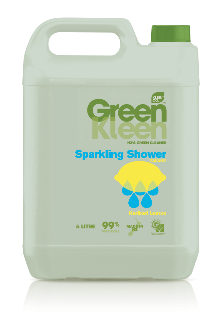 Green Kleen Sparkling Shower Cleaner CONCENTRATE - Kerikeri Lemon